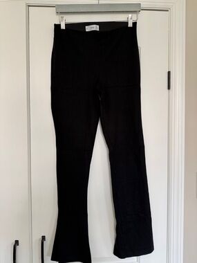 Mango Black Women's Flared Pants
